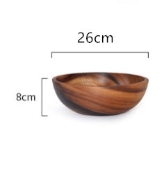 Acacia Wood Serving Bowl | Homio Culina