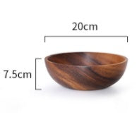 Acacia Wood Serving Bowl | Homio Culina