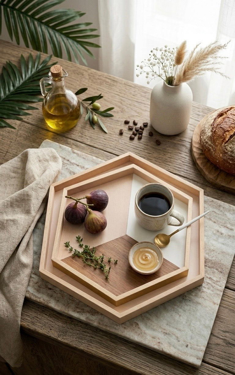 Hexa Nesting Tray | Homio Culina