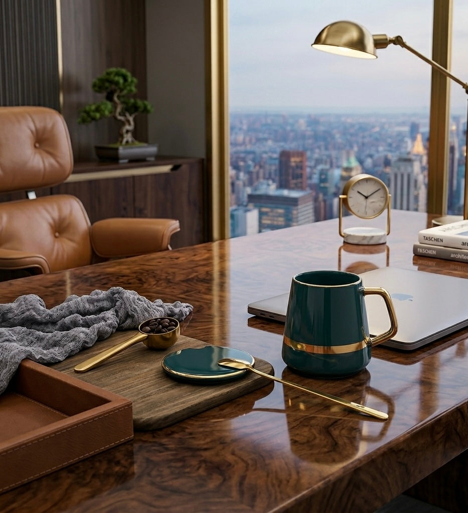 Azure Peak Coffee Cup Set | Homio Culina