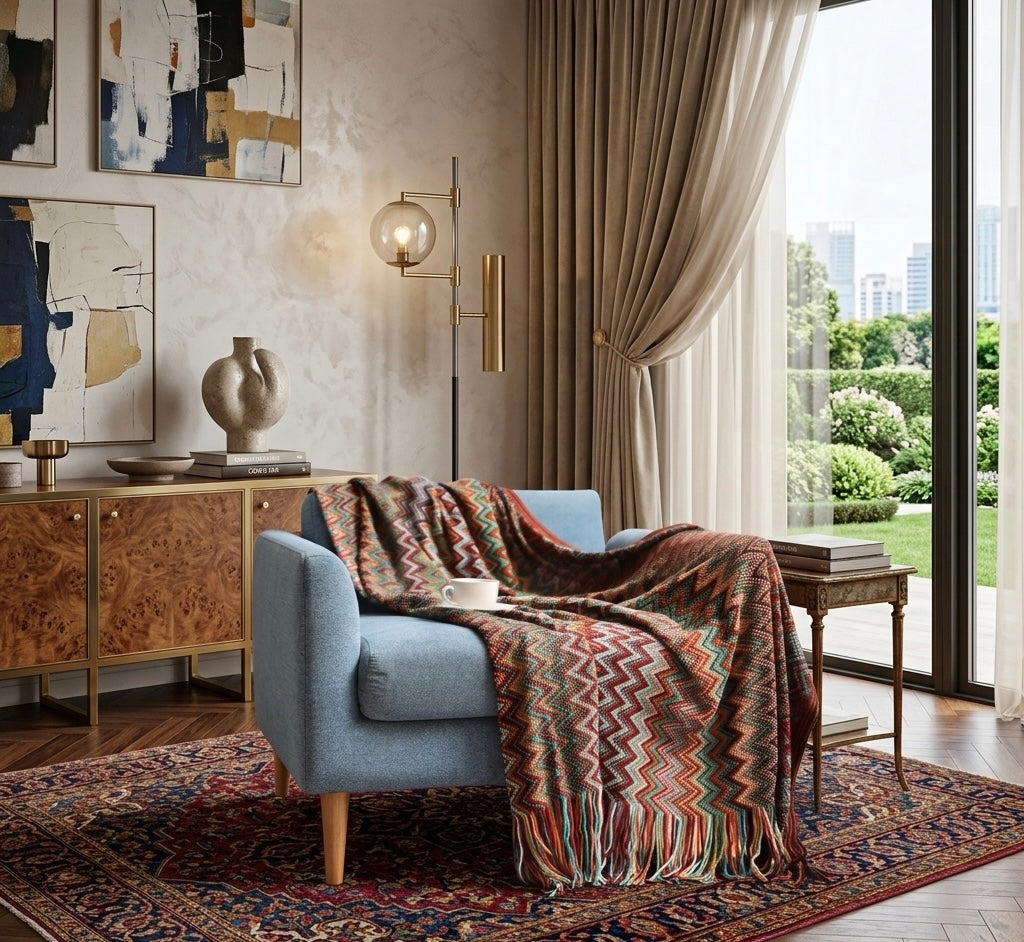Noctis Cozy Sofa Throw | Homio Somna