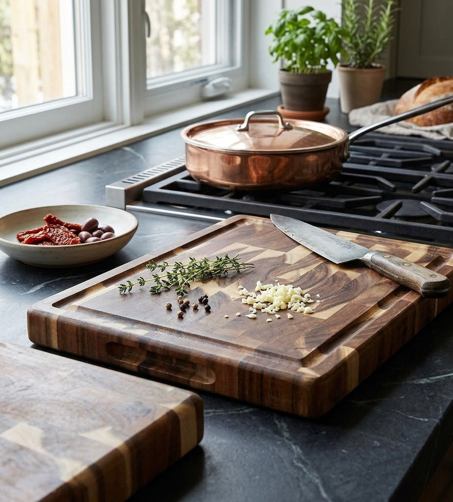 Patera Parquet Solid Wood Cutting Board | Homio Culina