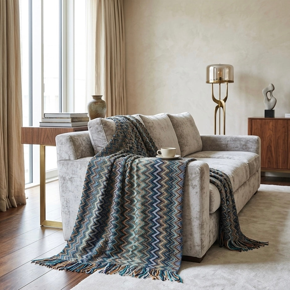 Noctis Cozy Sofa Throw | Homio Somna