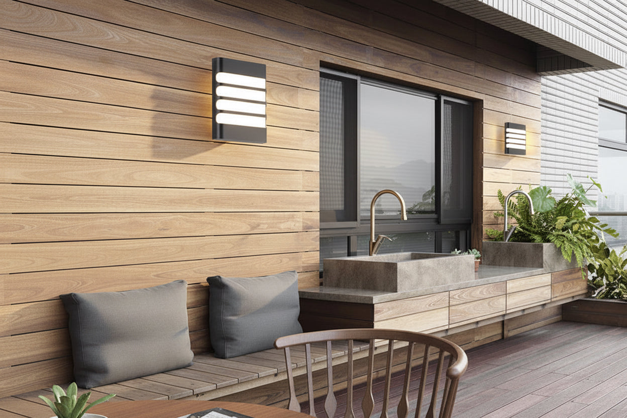 Silas Tiered Facade Sconce | Homio Lumina